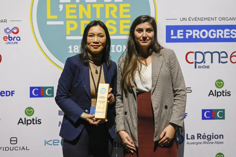 DE L'ENTREPRENEUR DE L’ANNÉE